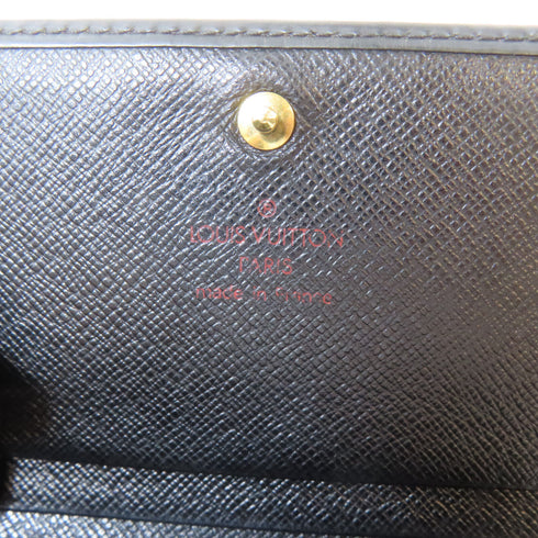 LOUIS VUITTON LV GHW Portefeuille Tresor Wallet M63972 Epi Leather Black