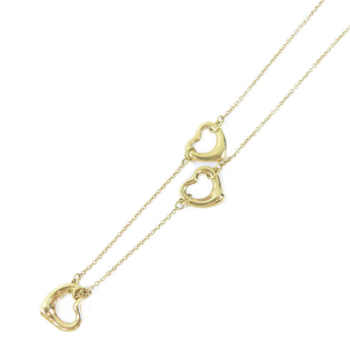 TIFFANY&CO Open Heart Necklace 18K Yellow Gold