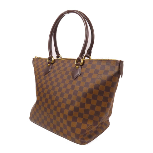 LOUIS VUITTON LV GHW Saleya MM Shoulder Bag Handbag N51182 Damier Brown