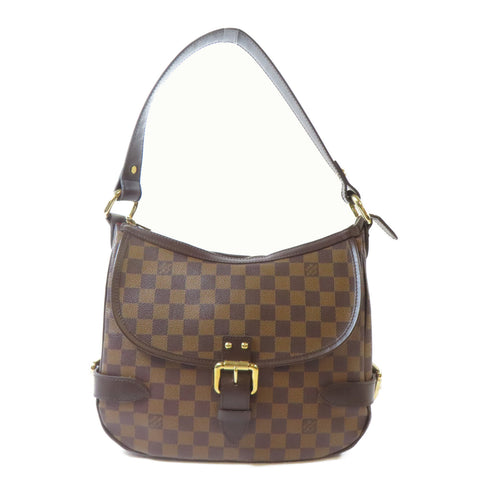 LOUIS VUITTON LV GHW Highbury Shoulder Handbag N51200 Damier Brown