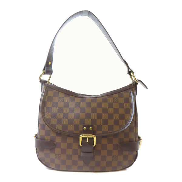 LOUIS VUITTON LV GHW Highbury Shoulder Handbag N51200 Damier Brown
