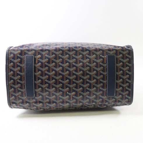 GOYARD SHW Saint Leger 2 Way Rucksack Backpack Handbag Coated Canvas Navy