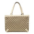 GUCCI GG GHW Shoulder Tote Bag 170004 Canvas Brown