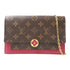 LOUIS VUITTON LV GHW Portefeuille Flore Chain Shoulder Bag M69578 Monogram Brown