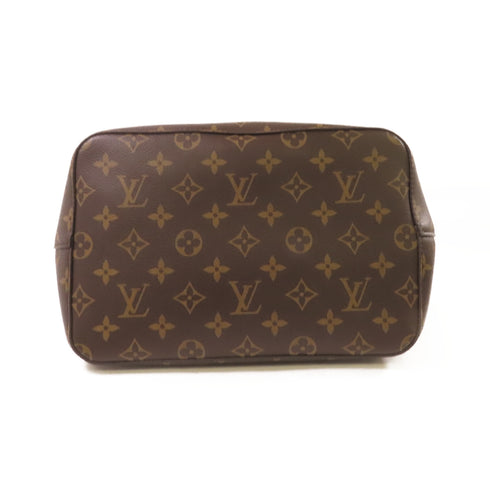 LOUIS VUITTON LV GHW NeoNoe MM Shoulder Bag M44020 Monogram Brown Black