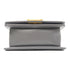 CHANEL Quilted CC GHW Mini Boy Chain Shoulder Bag Leather Grey