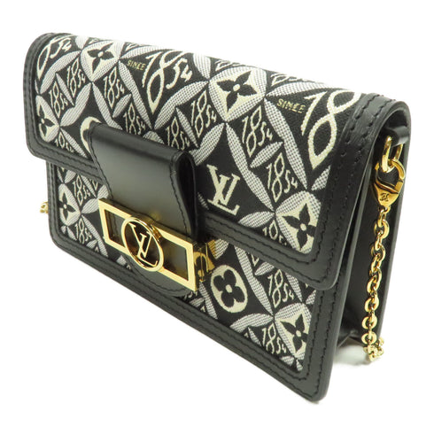 LOUIS VUITTON LV GHW Since 1854 Dauphine Shoulder Bag M69992 Monogram Jacquard