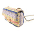 CHANEL CC GHW Classic Flap 20cm Chain Shoulder Bag A69900 Tweed Multicolor
