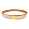 LOUIS VUITTON LV GHW Belt 80 Belt M9270U Monogram Multicolore White