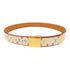 LOUIS VUITTON LV GHW Belt 80 Belt M9270U Monogram Multicolore White