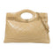 CHANEL Quilted CC GHW C31 Shopping Bag 2 Way Bag AS4854B Lambskin Light Brown