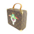 LOUIS VUITTON LV GHW Flower Hatman Murakami Takashi Jewelry Box Monogram Brown