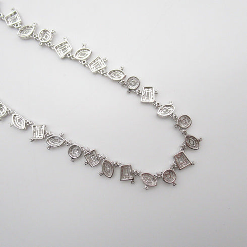 FINE JEWELRY Diamond Necklace 18K White Gold v1