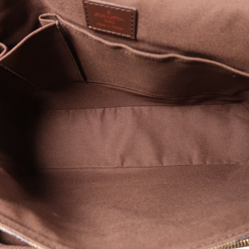 LOUIS VUITTON LV Messenger Shoulder Bag N51125 Damier Ebene Brown