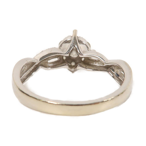 FINE JEWELRY Diamond Ring 18K White Gold US#5.75