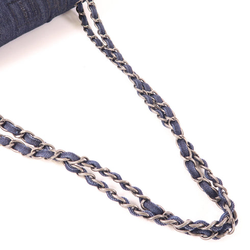 CHANEL CC SHW Chain Shoulder Bag Denim