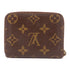 LOUIS VUITTON LV GHW Zippy Coin Purse M60067 Monogram Brown