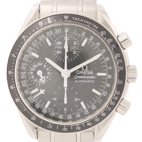 OMEGA Speedmaster Day Date Automatic Watch 35205000 Stainless Steel Black