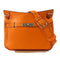 HERMES PHW Jypsiere 28 Shoulder Bag Swift Leather Orange