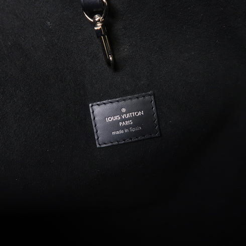 LOUIS VUITTON LV SHW Neverfull MM Shoulder Tote Bag Epi Leather Black