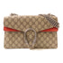 GUCCI GG SHW Dionysus Shoulder Bag 400249 Coated Canvas Brown Red