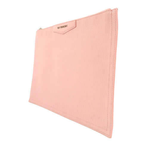 GIVENCHY SHW Clutch Bag Calfskin Leather