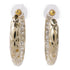 CHANEL CC Earrings Accessories PVC Metal Gold Transparent v1