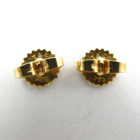 TIFFANY&CO Apple Piercing Earrings 18K Yellow Gold 1.5g