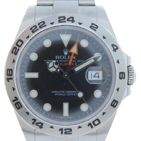 ROLEX Explorer II Automatic Watch 216570 Stainless Steel Black