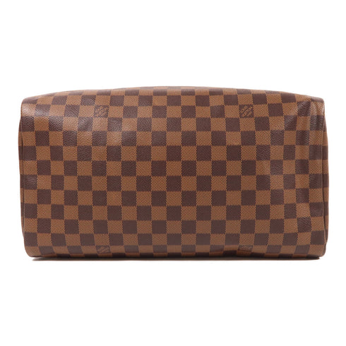 LOUIS VUITTON LV GHW Speedy 35 Handbag N41523 Damier Brown v1