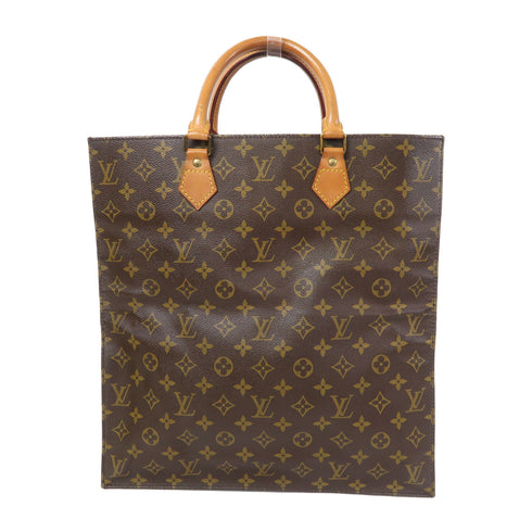 LOUIS VUITTON LV GHW Sac Plat Tote Bag M51440 Monogram Brown