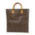 LOUIS VUITTON LV GHW Sac Plat Tote Bag M51440 Monogram Brown