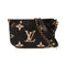 LOUIS VUITTON LV GHW Multi Pochettce Accessories Bag Monogram Empreinte Black