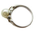 JEWELRY Pearl Ring 18K White Gold US#6.5