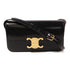CELINE GHW Claude Shiny Shoulder Bag 194143BF4 38NO Calfskin Leather