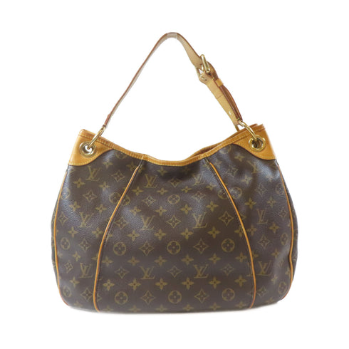 LOUIS VUITTON LV GHW Galliera PM Shoulder Bag Monogram Brown