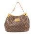 LOUIS VUITTON LV GHW Galliera PM Shoulder Bag Monogram M56382 Brown v1