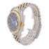 ROLEX Datejust 36mm 16233SG Automatic Watch 18K YG Stainless Steel Diamond Blue