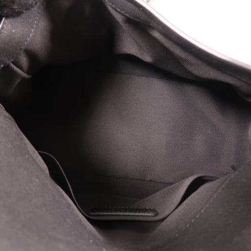 Furla GHW Handbag WB00894 Calfskin Leather Black