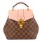 LOUIS VUITTON LV GHW Clapton Backpack N42262 Damier Ebene Pink/Brown