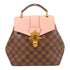 LOUIS VUITTON LV GHW Clapton Backpack N42262 Damier Ebene Pink/Brown