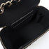 CHANEL Quilted CC GHW Chain Shoulder Bag Vanity Case Lambskin Leather/Cotton