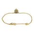 GUCCI GG Onyx Diamond Bracelet 18K Yellow Gold