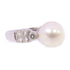 JEWELRY Pearl Ring US#4.75 18K White Gold