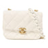 CHANEL CC GHW Chain Shoulder Bag AS3205 Lambskin Leather White