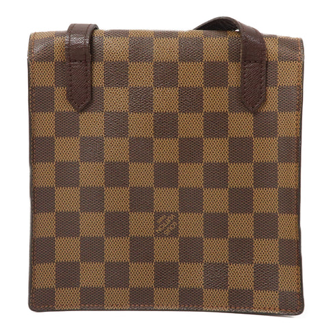LOUIS VUITTON LV GHW Pimlico Shoulder Bag N45272 Damier Ebene Brown