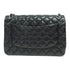CHANEL Quilted CC SHW Classic Jumbo Chain Shoulder Bag Lambskin Leather Black v1