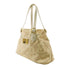 LOUIS VUITTON LV GHW Tahitienne PM Shoulder Tote Bag M95674 Canvas Beige