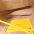 CELINE Tote Bag Shoulder Bag Calfskin Leather Yellow