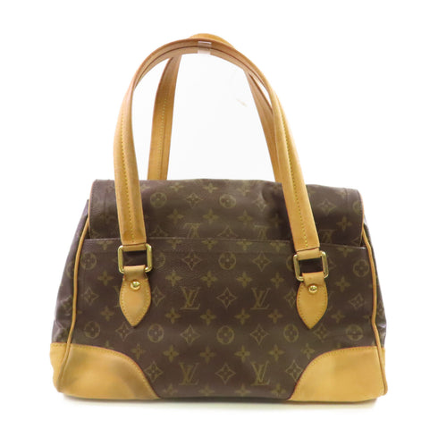 LOUIS VUITTON LV GHW Beverly GM Shoulder Bag M40120 Monogram Brown